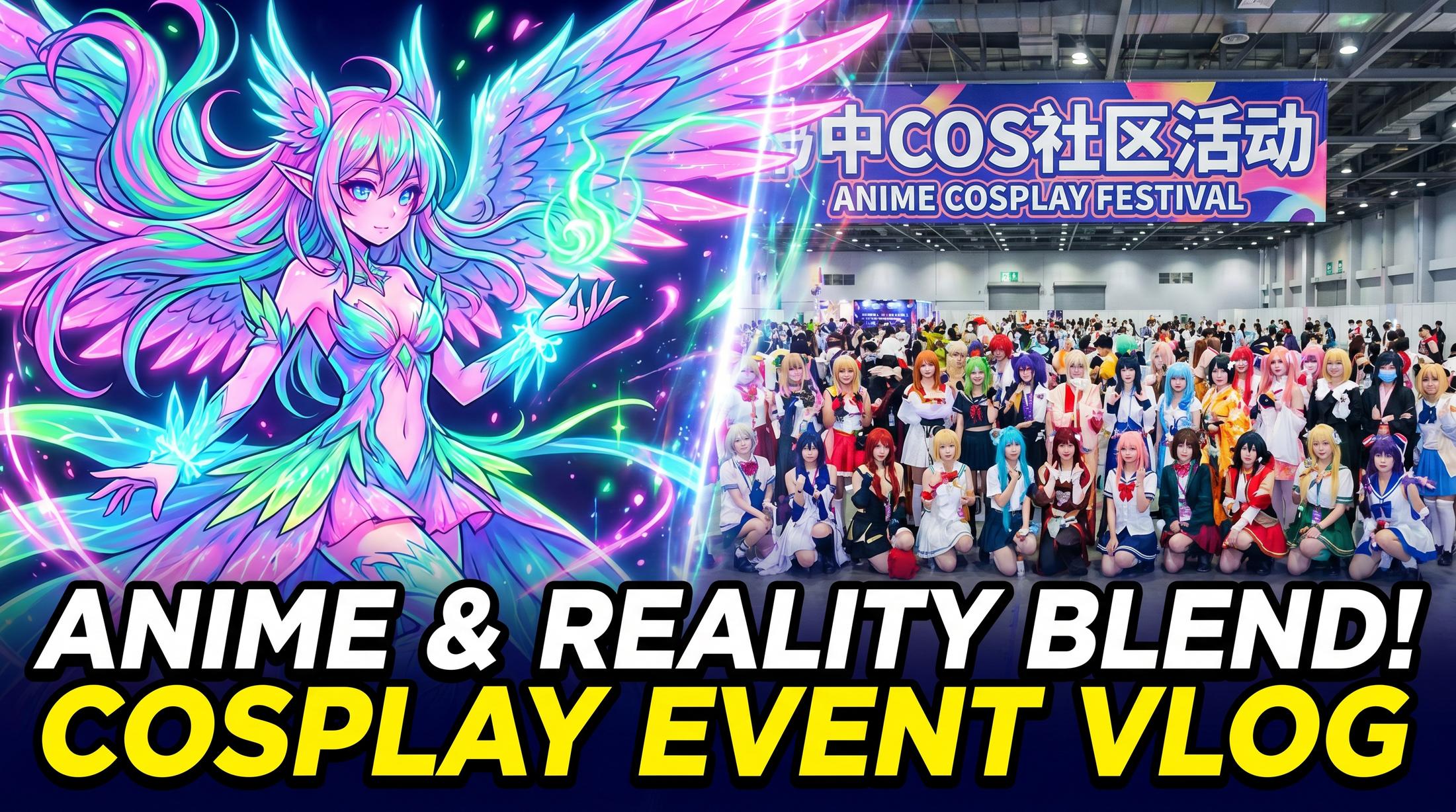 男同动画二次元：漫展Cosplay活动合影